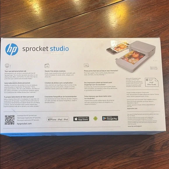HP Sprocket Studio printer for smart phone - Picture 2 of 4